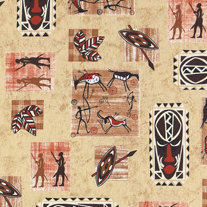 Tischdecke beschichete Baumwolle Afrika