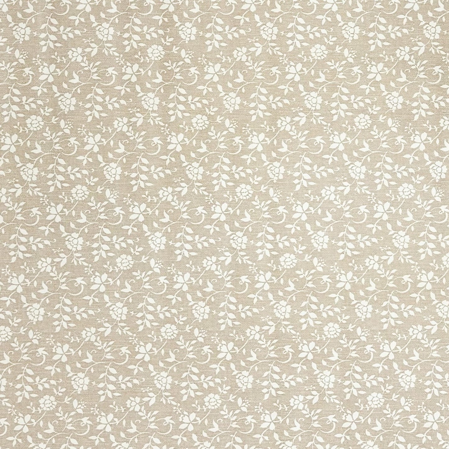 Wachstuch Tischdecke Rosen beige Leinen