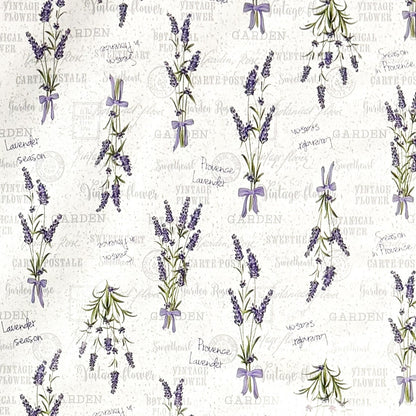 Wachstuch Tischdecke 160 cm Breite Übergröße P1010-2 silber Lavendel Provence Blüten Sommer eckig rund oval