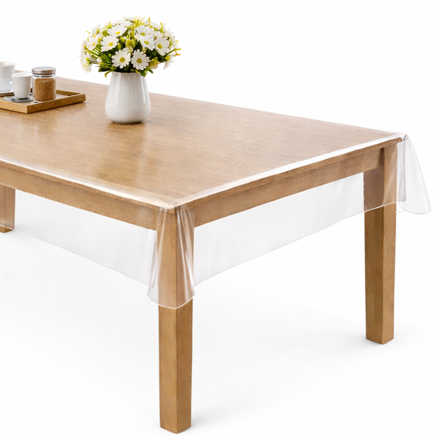 Tischfolie transparent glasklar