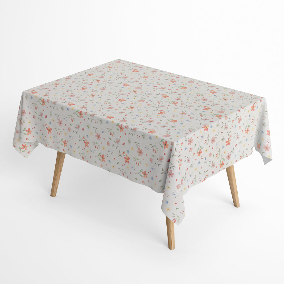 Jacquard Tischdecke aus beschichteter Baumwolle mit Fleckenschutz EcoN –