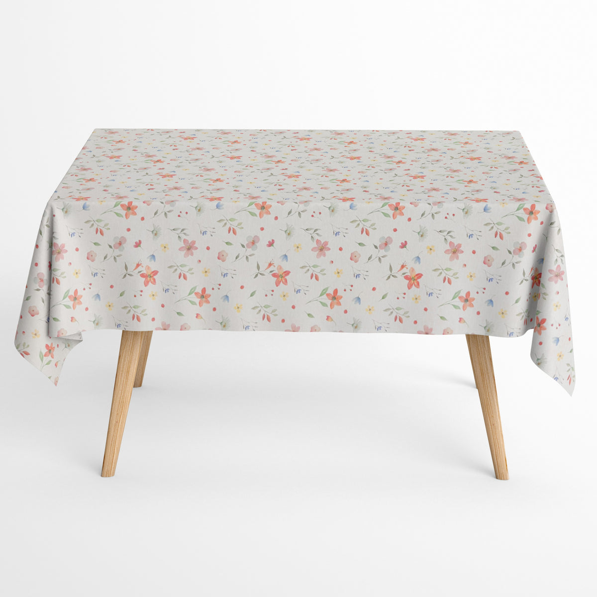 Jacquard Tischdecke aus beschichteter Baumwolle mit Fleckenschutz EcoN –