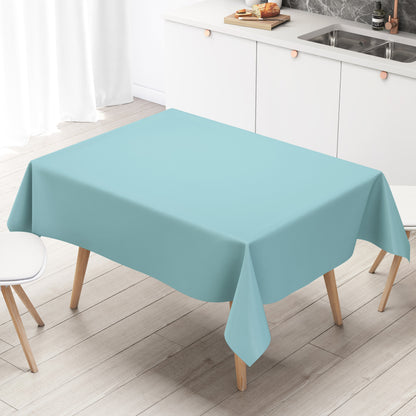 Wachstuch Tischdecke ni hellblau einfarbig pastellblau