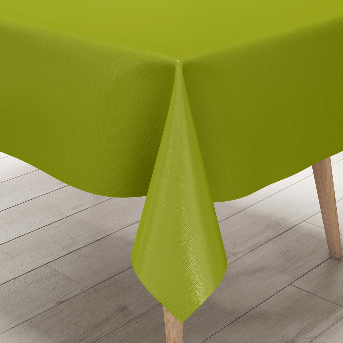 Wachstuch Tischdecke uni 6025 einfarbig oliv olivgrün eckig rund oval –