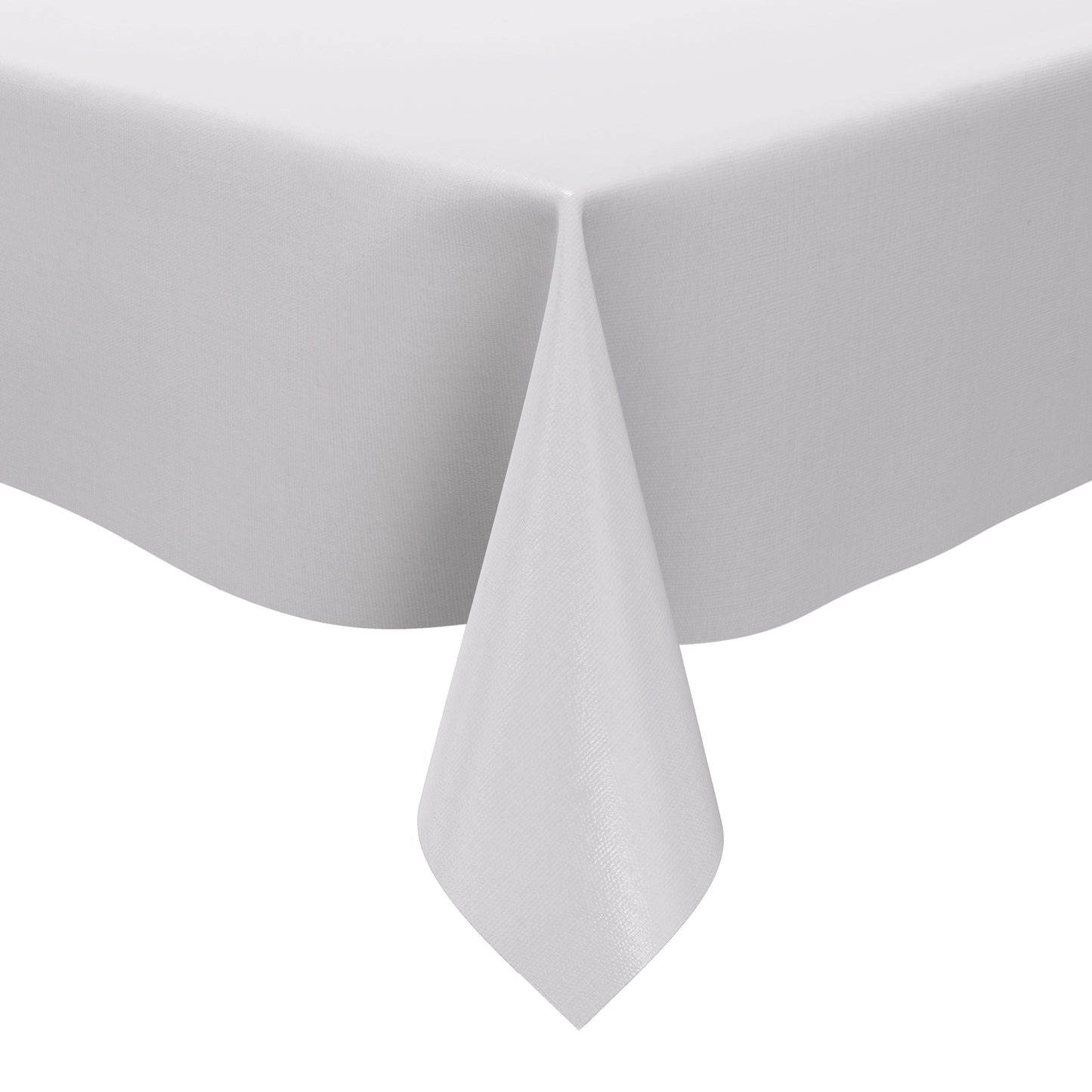 Nappe en toile cirée unie 0 blanche blanche unie carrée ronde ovale