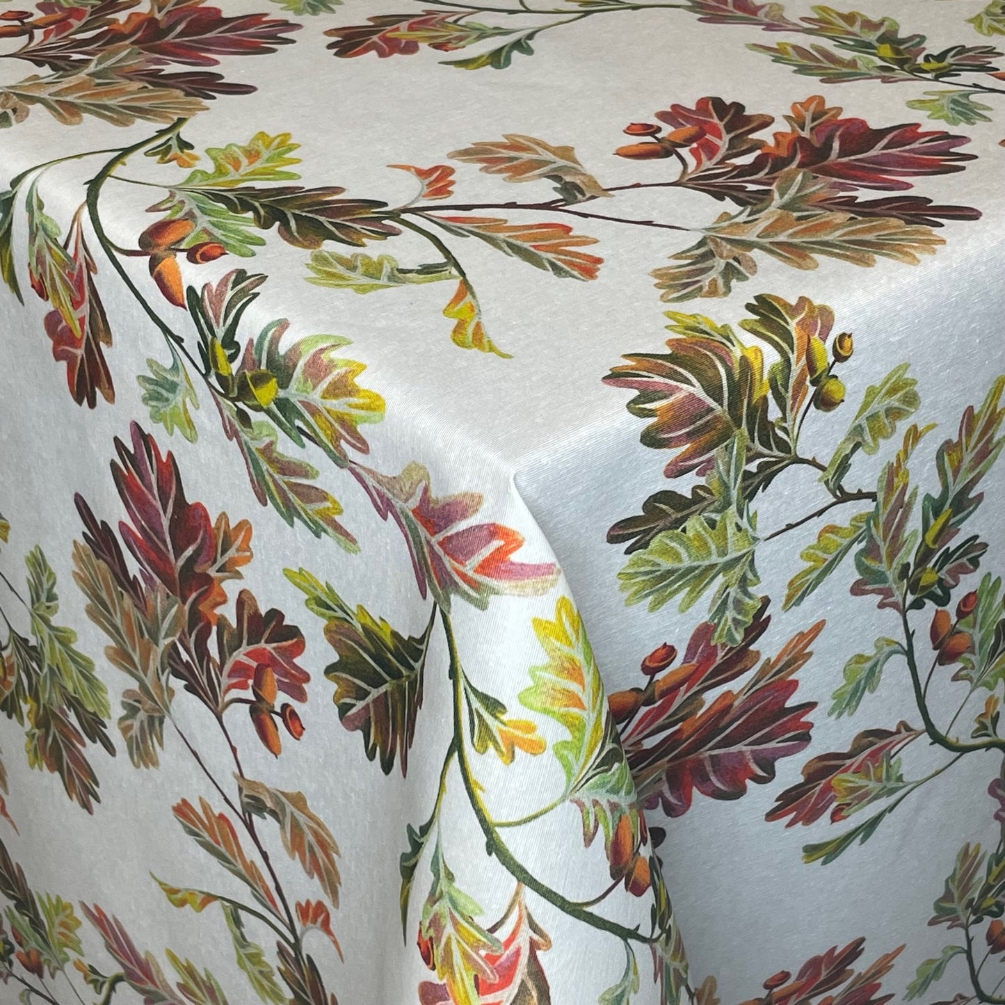 textile Tischdecke Lauber Blätter Herbst kevkus eckig rund oval kaufen