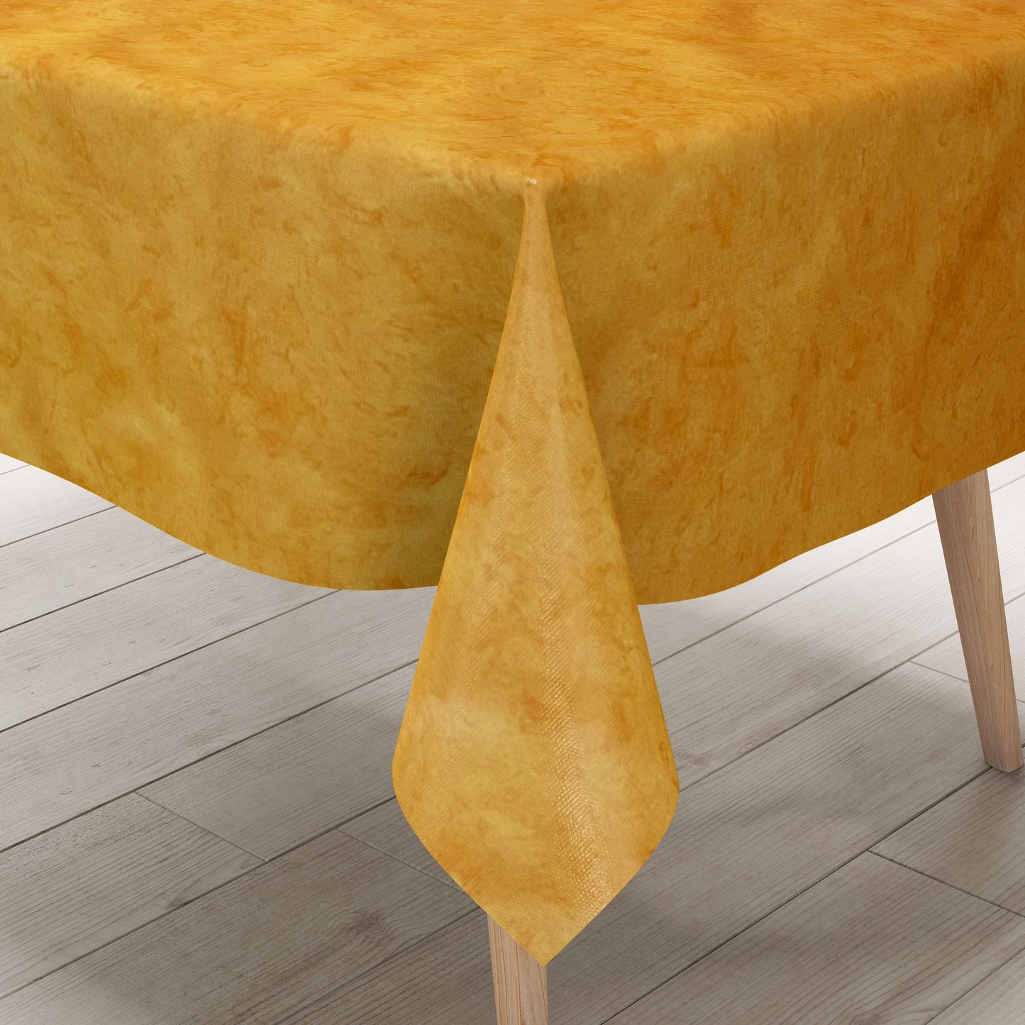 marmoriert eckig – Wachstuch gelb C142604 Tischdecke oval orange rund