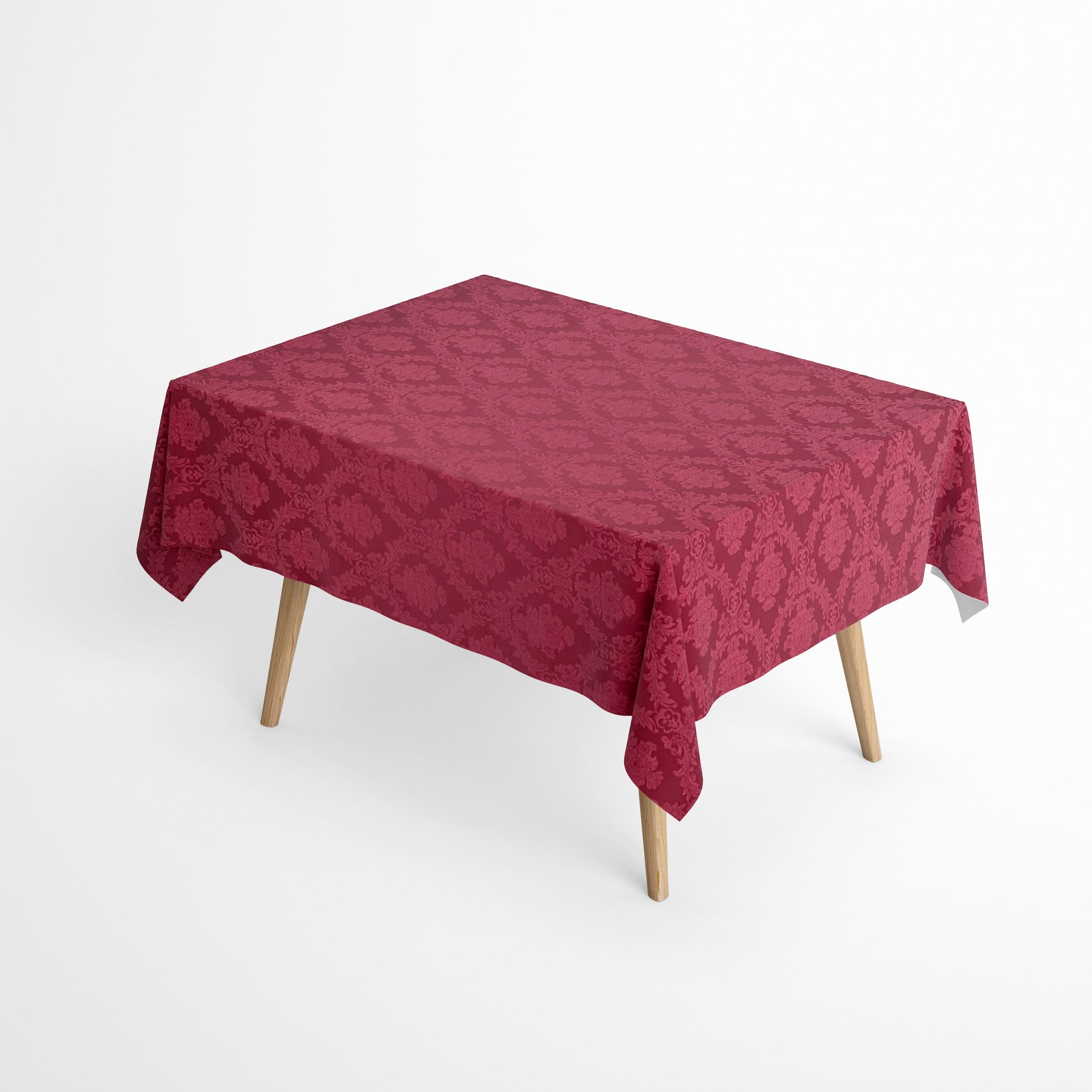 Baumwolle beschichtete textile C Tischdecke ELYSE – Weihnachten Jacquard
