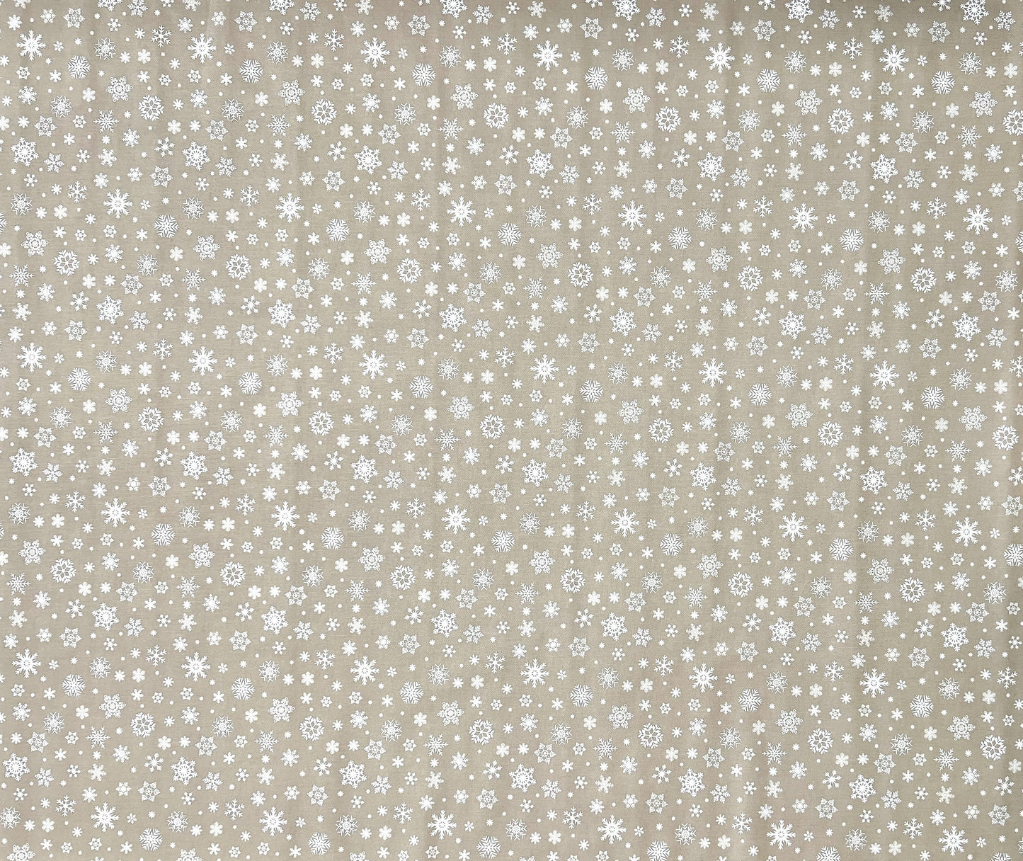 Wachstuch Tischdecke geprägt Weihnachten P1096-05 Schneeflocken auf beige eckig rund oval