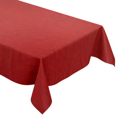 Wachstuch Tischdecke in rot eckig rund oval kaufen