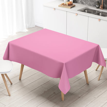 Wachstuch Tischdecke uni 210 einfarbig rosa eckig rund oval